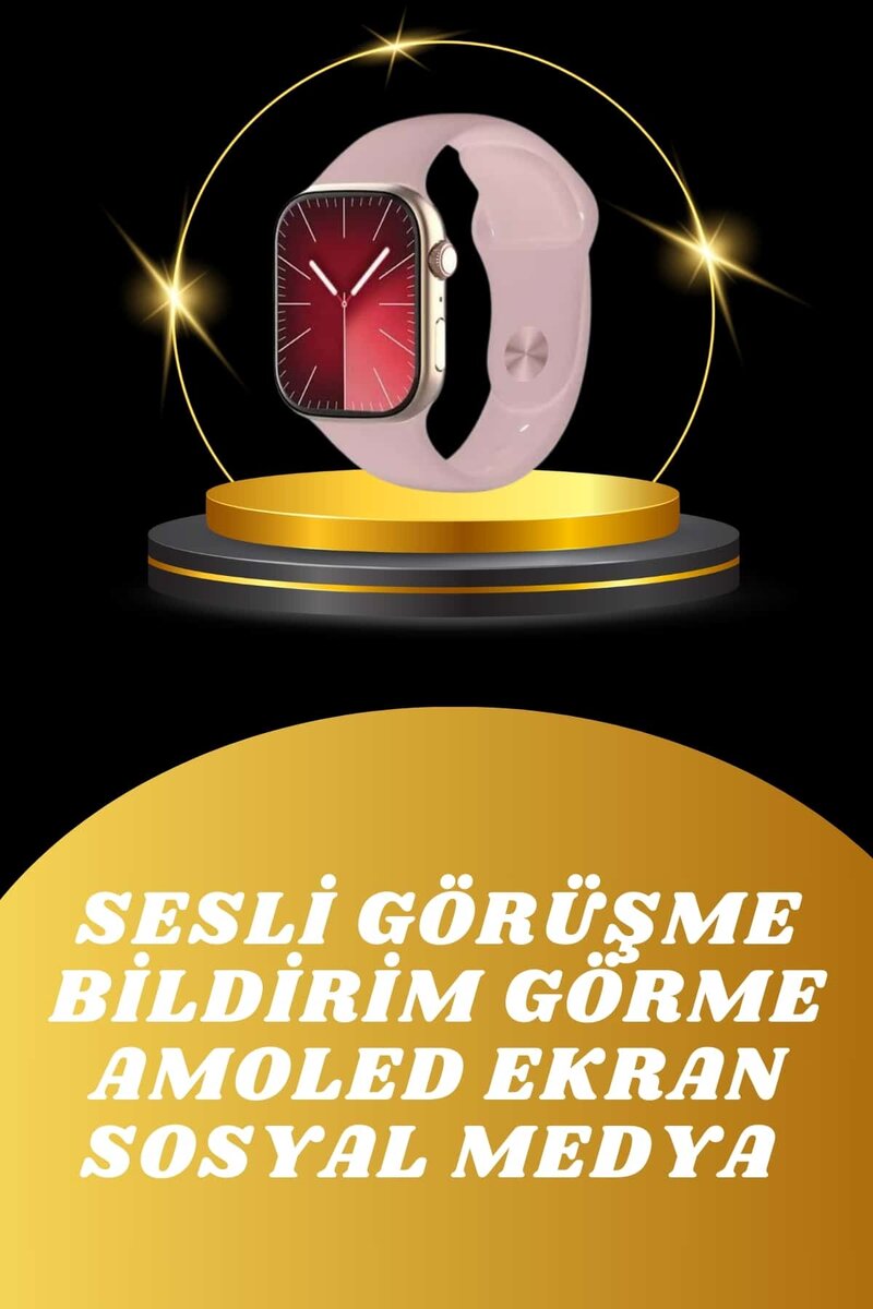 Akıllı Saat İos Andorid Destekli Arama Özeliği Sensörlü Bluetooth Bağlantılı Akıllı Saat İos Andorid Destekli Arama Özeliği Sensörlü Bluetooth Bağlantılı