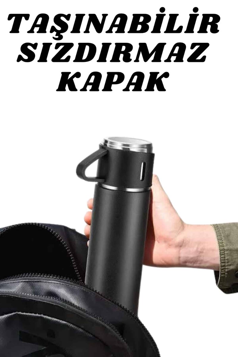 3 Bardaklı Termos Seti Anneler Gününe Özel Hediye Taşınabilir Sızdırmaz Isı Koruyucu 3 Bardaklı Termos Seti Anneler Gününe Özel Hediye Taşınabilir Sızdırmaz Isı Koruyucu