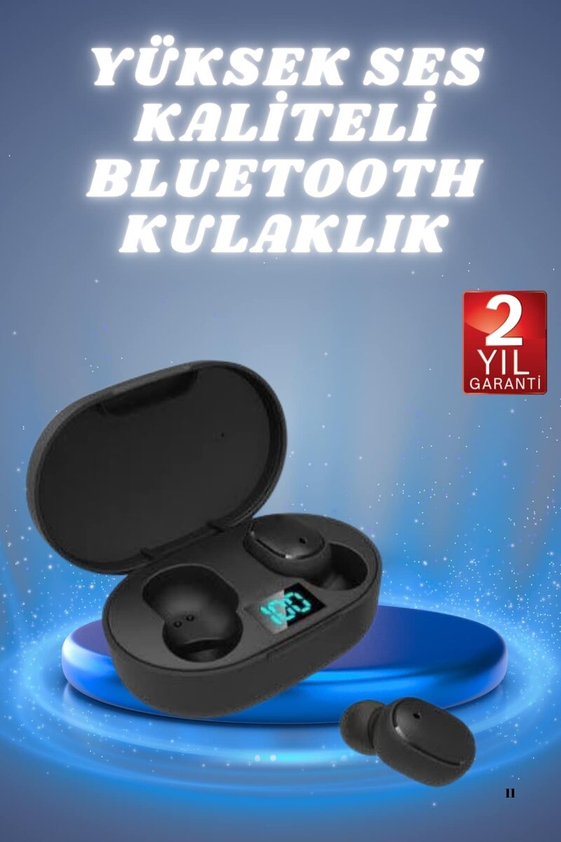 Kulaklık Dijital Göstergeli Bluetooth Bağlantılı Kablosuz Kulak İçi Mikrofonlu Dokunmatik Kontrol Kulaklık Dijital Göstergeli Bluetooth Bağlantılı Kablosuz Kulak İçi Mikrofonlu Dokunmatik Kontrol