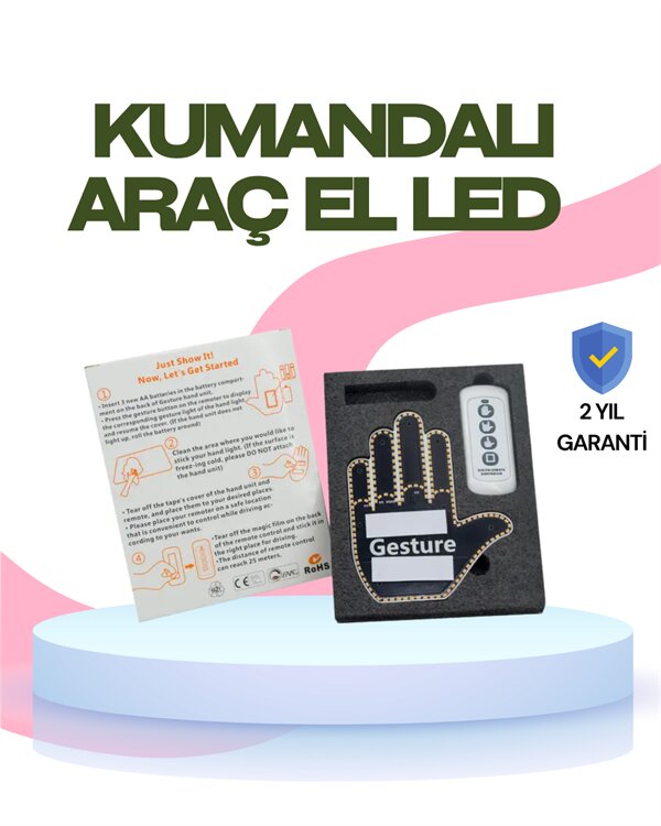 Yüksek Görünürlüklü Otomobil Jest Işığı – 3 Modlu LED Arka Cam Aksesuarı, Pratik ve Eğlenceli Yüksek Görünürlüklü Otomobil Jest Işığı – 3 Modlu LED Arka Cam Aksesuarı, Pratik ve Eğlenceli