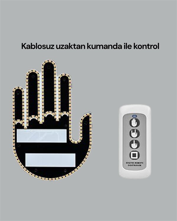 Aracınız İçin Eğlenceli ve Güvenli İletişim: LED Jest Lambası, Uzaktan Kumandalı, Kolay Montaj Aracınız İçin Eğlenceli ve Güvenli İletişim: LED Jest Lambası, Uzaktan Kumandalı, Kolay Montaj