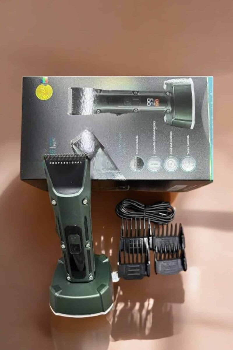 Tıraş Makinesi Dijital Göstergeli Turbo Motor Paslanmaz Çelik Tıraş Makinesi Dijital Göstergeli Turbo Motor Paslanmaz Çelik