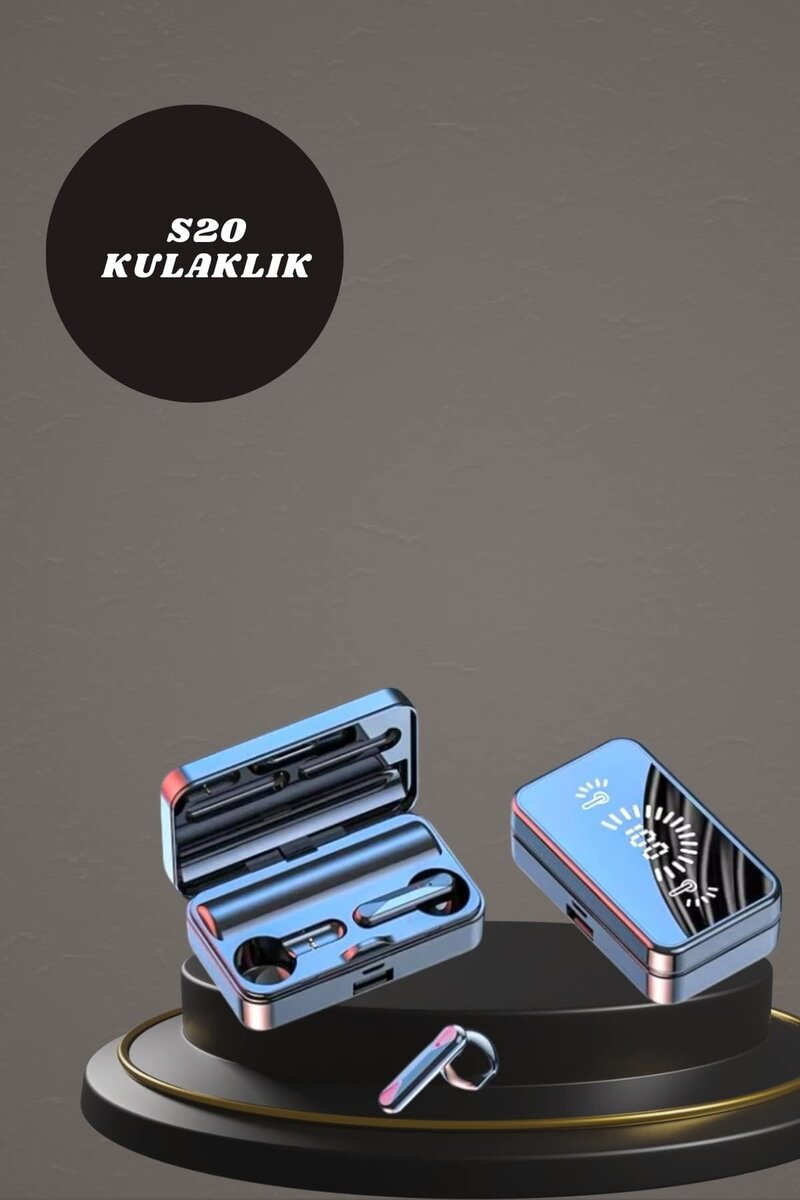 Aynalı Bluetooth Kulaklık ve 7 Kordonlu Akıllı Saat Dijital Göstergeli Uzun Pil Ömrü Aynalı Bluetooth Kulaklık ve 7 Kordonlu Akıllı Saat Dijital Göstergeli Uzun Pil Ömrü