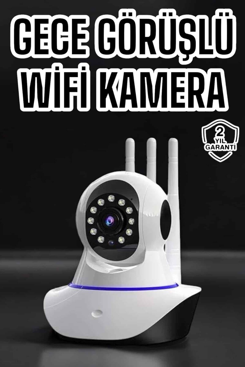 Ev Kamerası Wifi Kamerası Video Kayıt Çift Yönlü Hareket Sensörü Bebek Ev Kamerası Wifi Kamerası Video Kayıt Çift Yönlü Hareket Sensörü Bebek