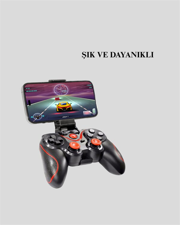 Android Uyumlu Gamepad X3 Game Stick Oyun Kolu Bluetooth Bağlantılı Android Uyumlu Gamepad X3 Game Stick Oyun Kolu Bluetooth Bağlantılı