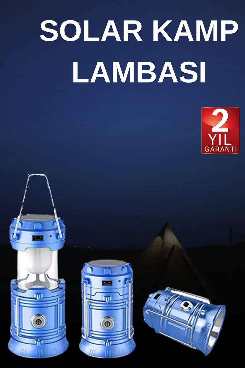 Solar Şarjlı Kamp Lambası Güneş Enerjili Kızaklı Kamp Feneri Çadır Feneri Led Işıldak Solar Şarjlı Kamp Lambası Güneş Enerjili Kızaklı Kamp Feneri Çadır Feneri Led Işıldak