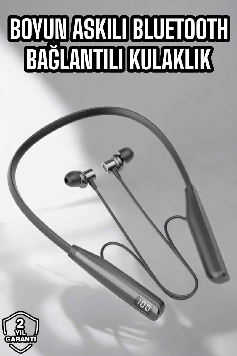 Boyun Bantlı Bluetooth Kulaklık Yüksek Ses Kaliteli 100 Saat Kulaklık Boyun Bantlı Bluetooth Kulaklık Yüksek Ses Kaliteli 100 Saat Kulaklık
