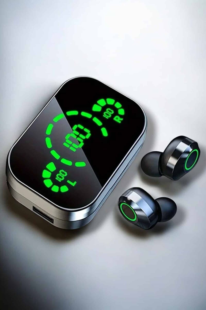 Bluetooth Kulaklık Çift Telefon Desteği ve Suya Dayanıklı Powerbankli Bluetooth Kulaklık Çift Telefon Desteği ve Suya Dayanıklı Powerbankli