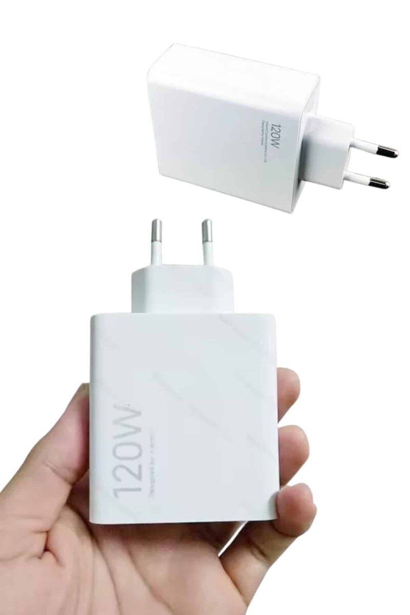 Type C Yüksek Hızlı Şarj Aleti Beyaz 120W Ultra Uzun Ömürlü Type C Yüksek Hızlı Şarj Aleti Beyaz 120W Ultra Uzun Ömürlü