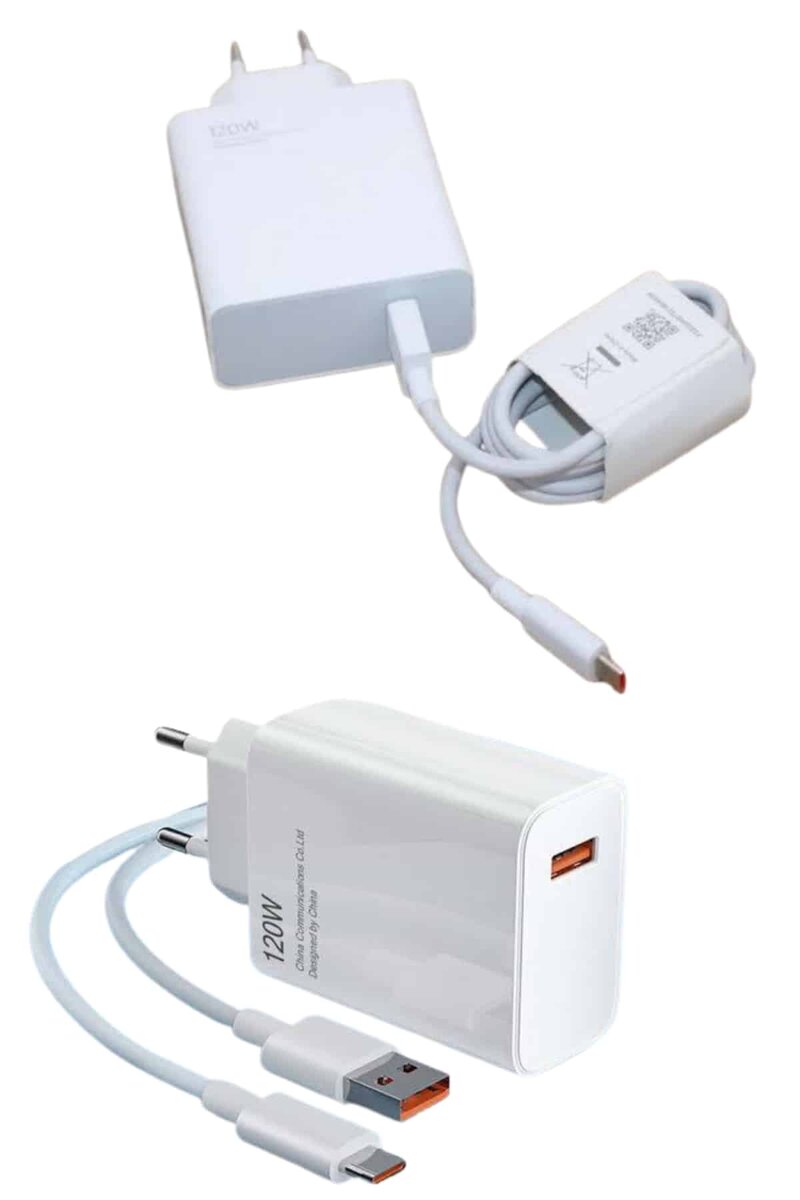 120 Watt Turbo Hızlı Şarj Aleti Seti Hızlı Şarj Adaptörü Beyaz 120 Watt Turbo Hızlı Şarj Aleti Seti Hızlı Şarj Adaptörü Beyaz