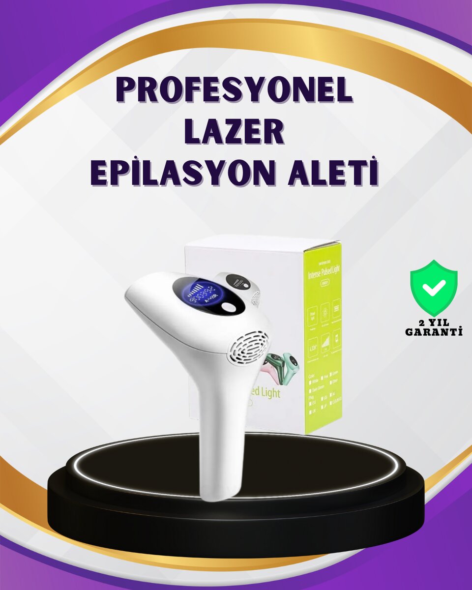 Hasuba HS-262 IPL Epilasyon Cihazı LCD Ekranlı 1M Flaş Hasuba HS-262 IPL Epilasyon Cihazı LCD Ekranlı 1M Flaş