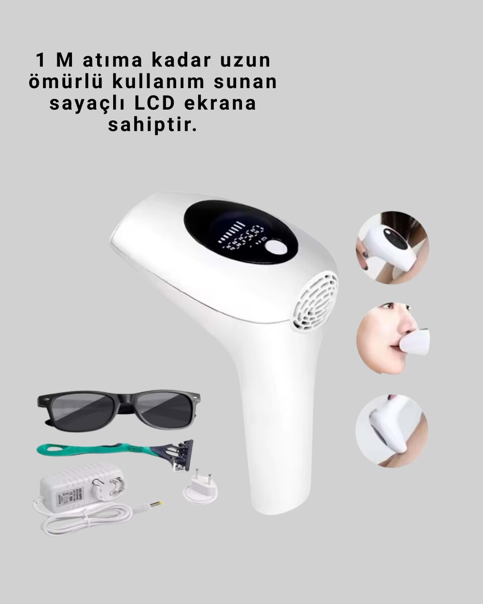 Hasuba IPL Lazer Epilasyon Cihazı HS-262 Ev Tipi Kullanım İçin Hasuba IPL Lazer Epilasyon Cihazı HS-262 Ev Tipi Kullanım İçin
