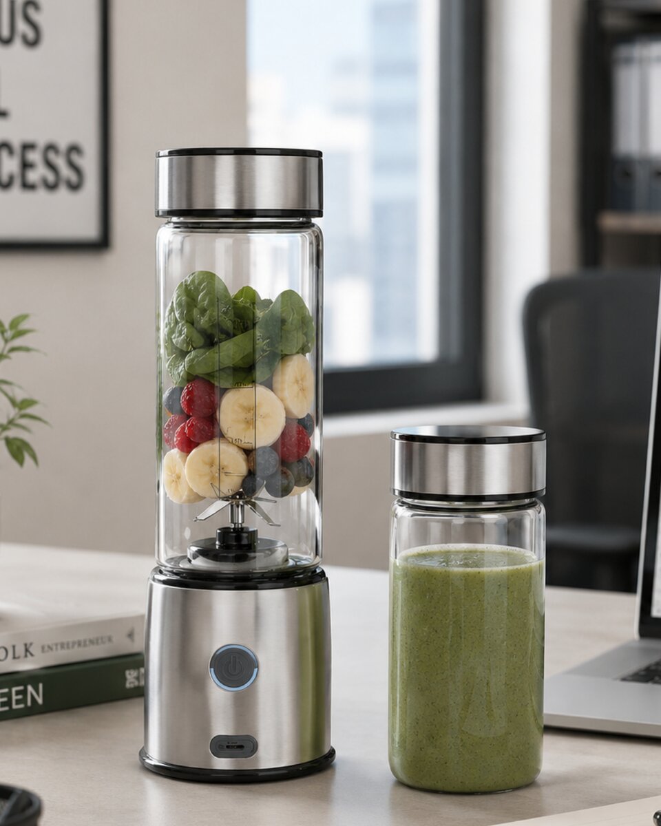 Kablosuz Cam Blender Yüksek Güçlü Smoothie Meyve Sebze Blenderı Kablosuz Cam Blender Yüksek Güçlü Smoothie Meyve Sebze Blenderı