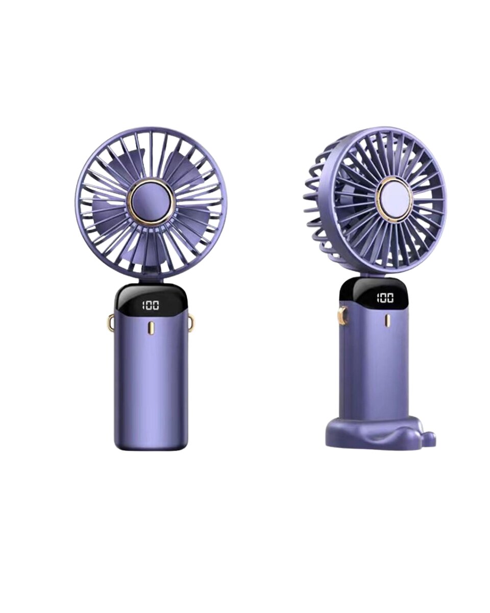 5 Kademeli Güçlü Üfleme Kapasiteli Taşınabilir Mini Fan 5 Kademeli Güçlü Üfleme Kapasiteli Taşınabilir Mini Fan
