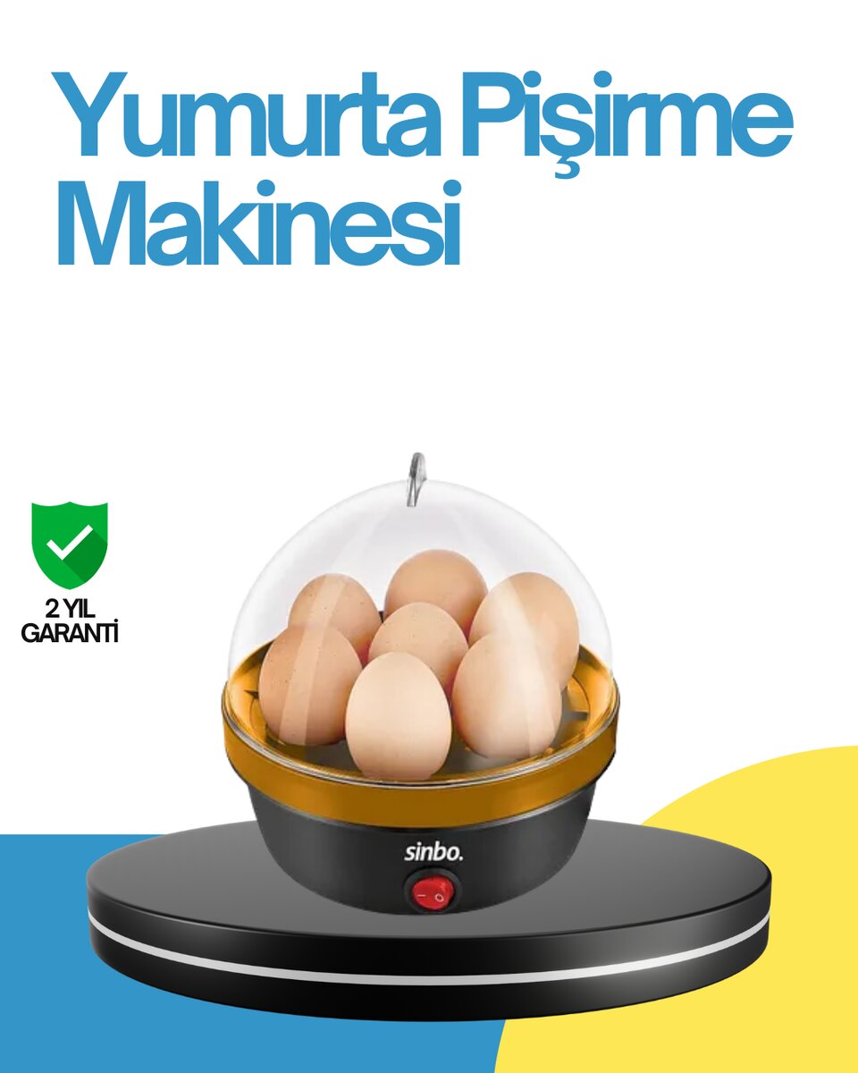 7 Yumurta Kapasiteli Yumurta Pişirme Makinesi Rafadan Orta ve Katı 7 Yumurta Kapasiteli Yumurta Pişirme Makinesi Rafadan Orta ve Katı