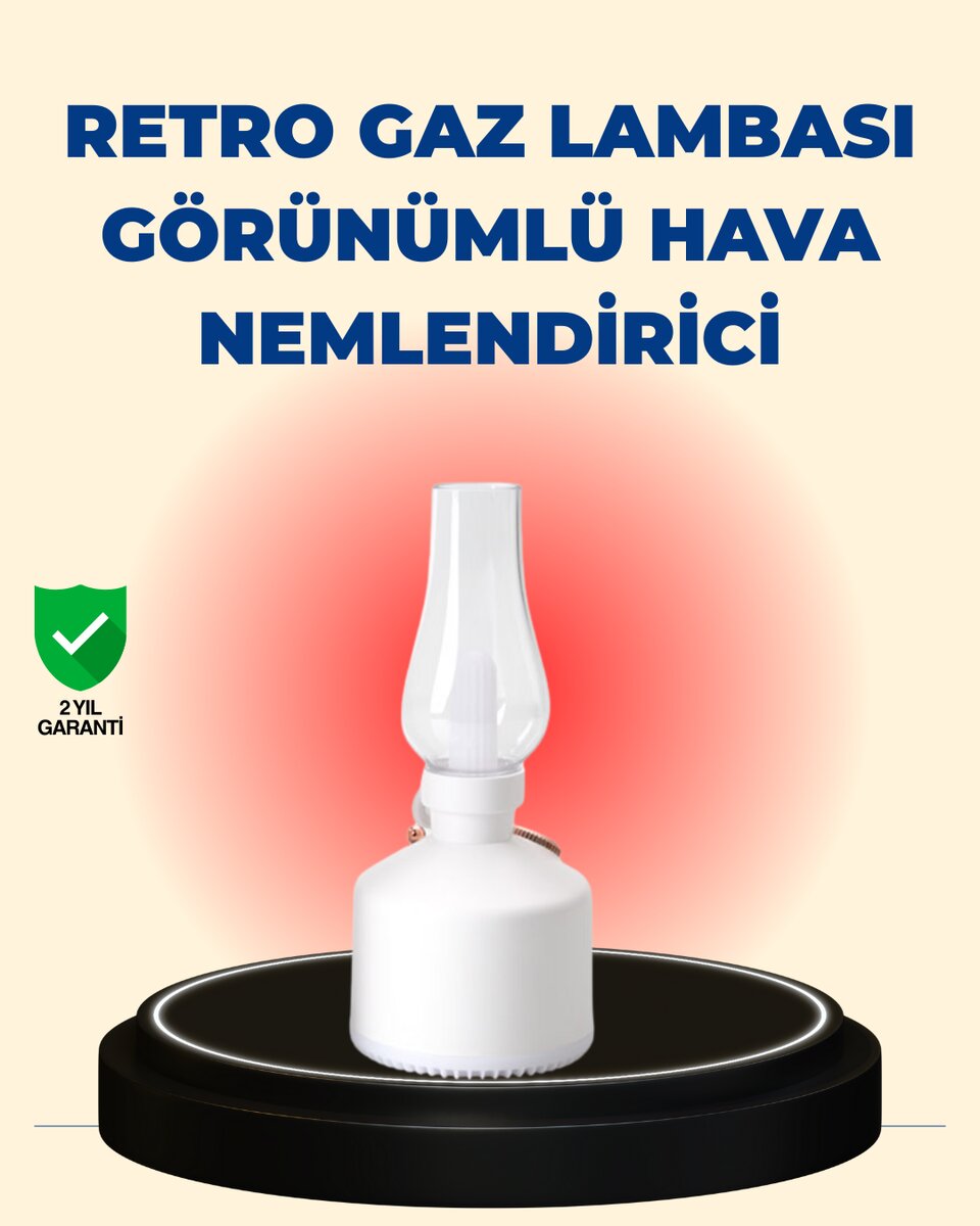 Kablosuz Retro Buhar Makinesi Gaz Lambası Tasarım Ledli Difüzör Kablosuz Retro Buhar Makinesi Gaz Lambası Tasarım Ledli Difüzör