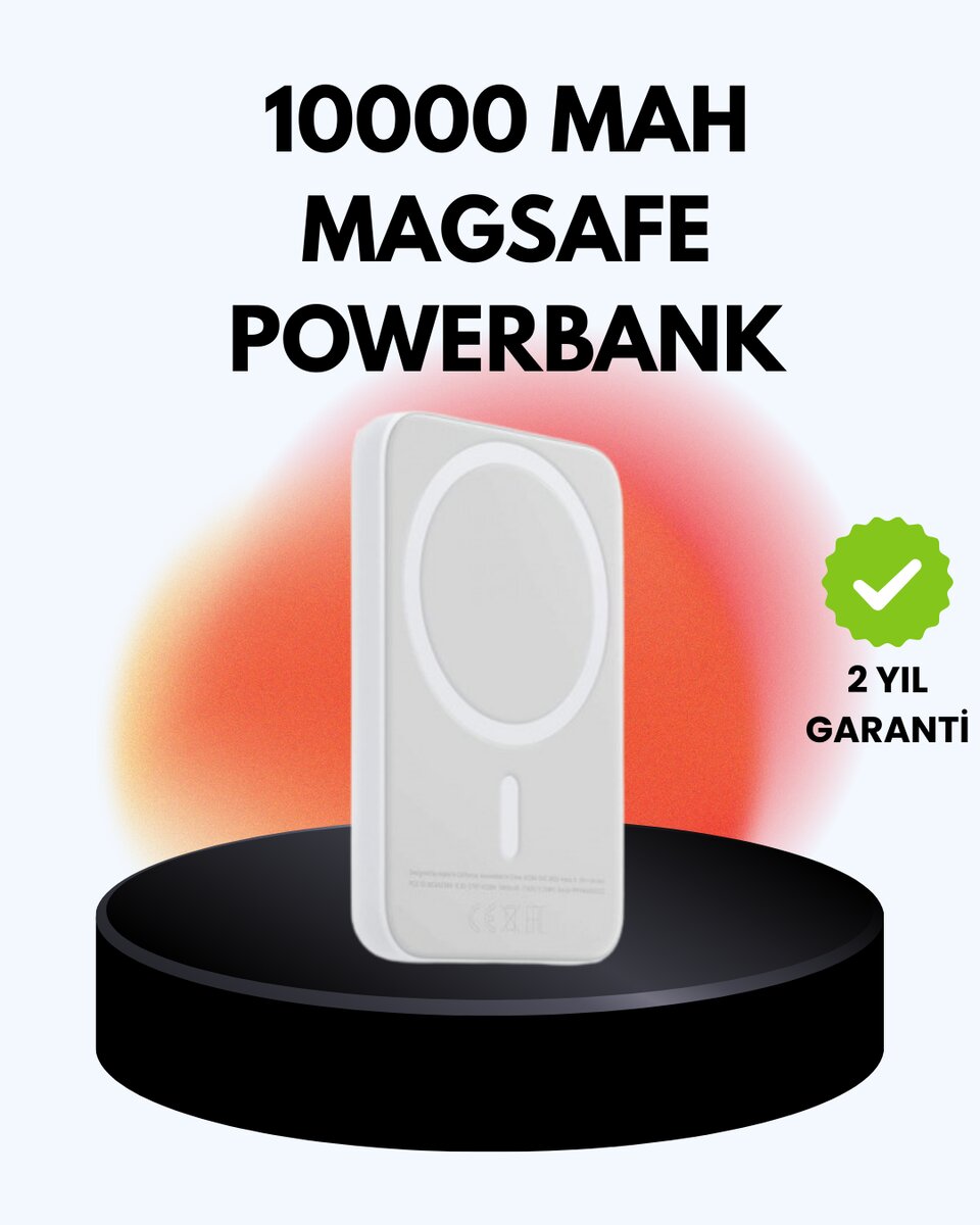Ultra İnce Manyetik Powerbank – Hızlı Şarj, Güçlü Tutuş, 10000 mAh Kapasite Ultra İnce Manyetik Powerbank – Hızlı Şarj, Güçlü Tutuş, 10000 mAh Kapasite