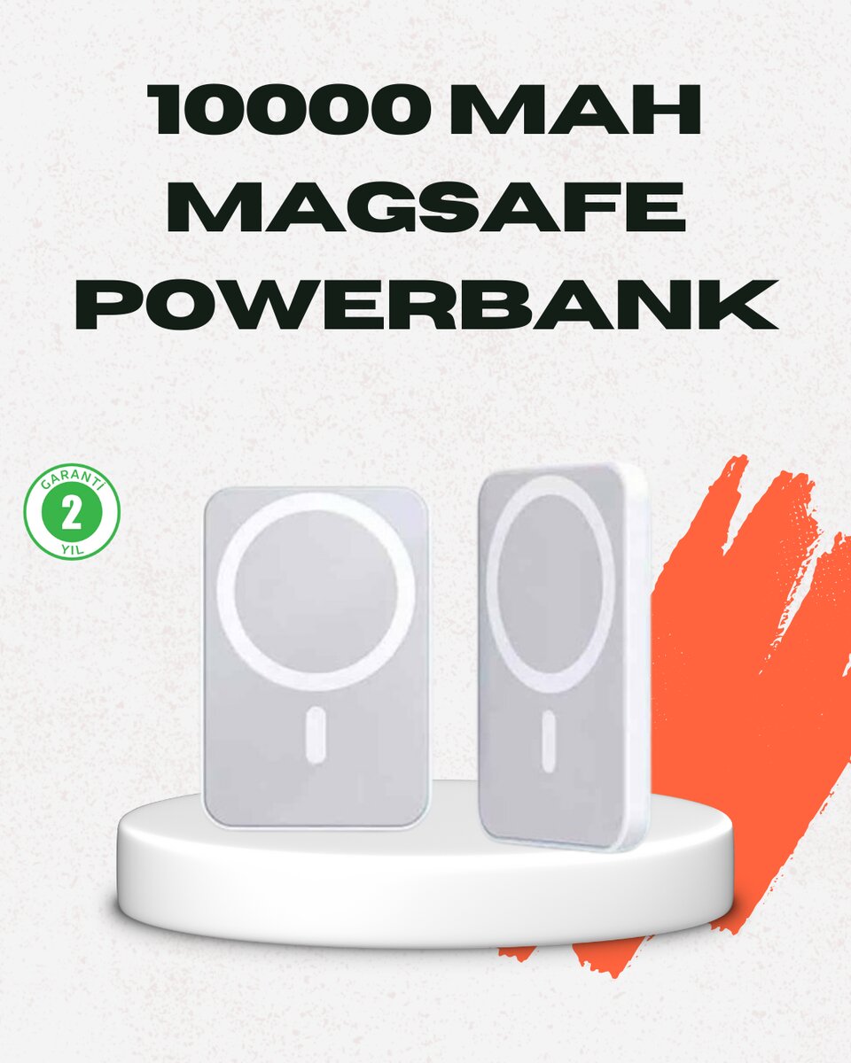 MagSafe Uyumlu 10000 mAh Powerbank MagSafe Uyumlu 10000 mAh Powerbank