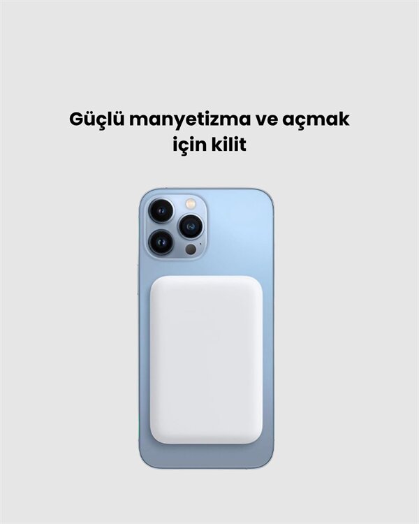 MagSafe Uyumlu 10000 mAh Powerbank MagSafe Uyumlu 10000 mAh Powerbank