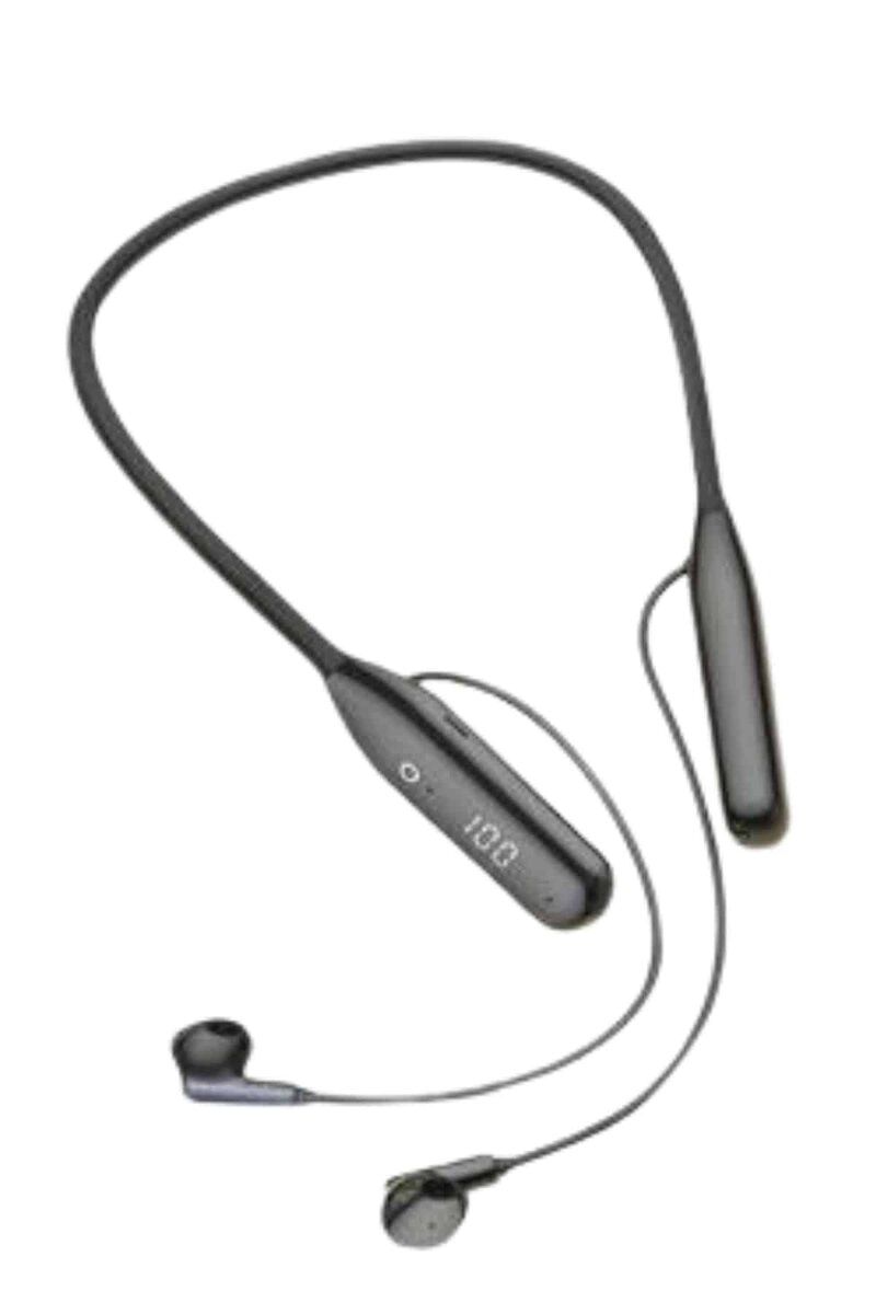 100 Saat Kablolu Boyun Askılı Dijital Göstergeli Bluetooth Kulaklık 100 Saat Kablolu Boyun Askılı Dijital Göstergeli Bluetooth Kulaklık