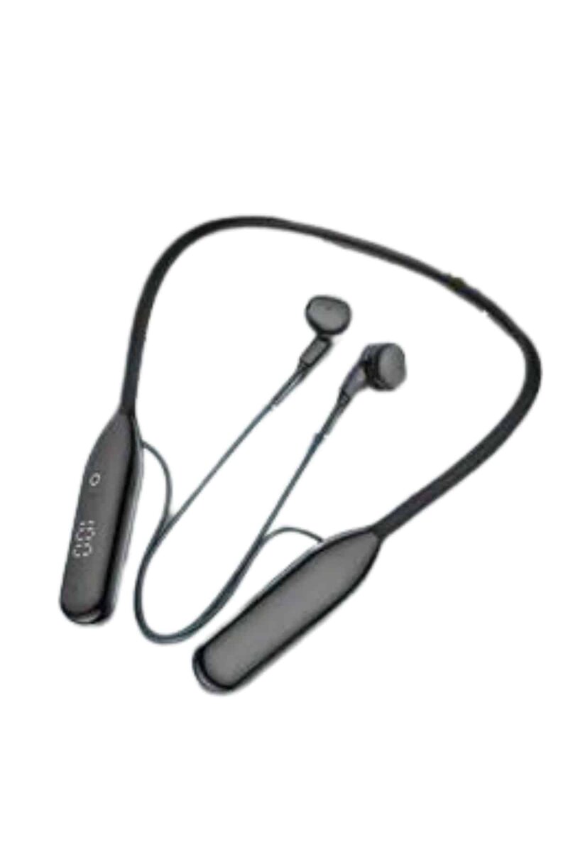 100 Saat Kablolu Boyun Askılı Dijital Göstergeli Bluetooth Kulaklık 100 Saat Kablolu Boyun Askılı Dijital Göstergeli Bluetooth Kulaklık