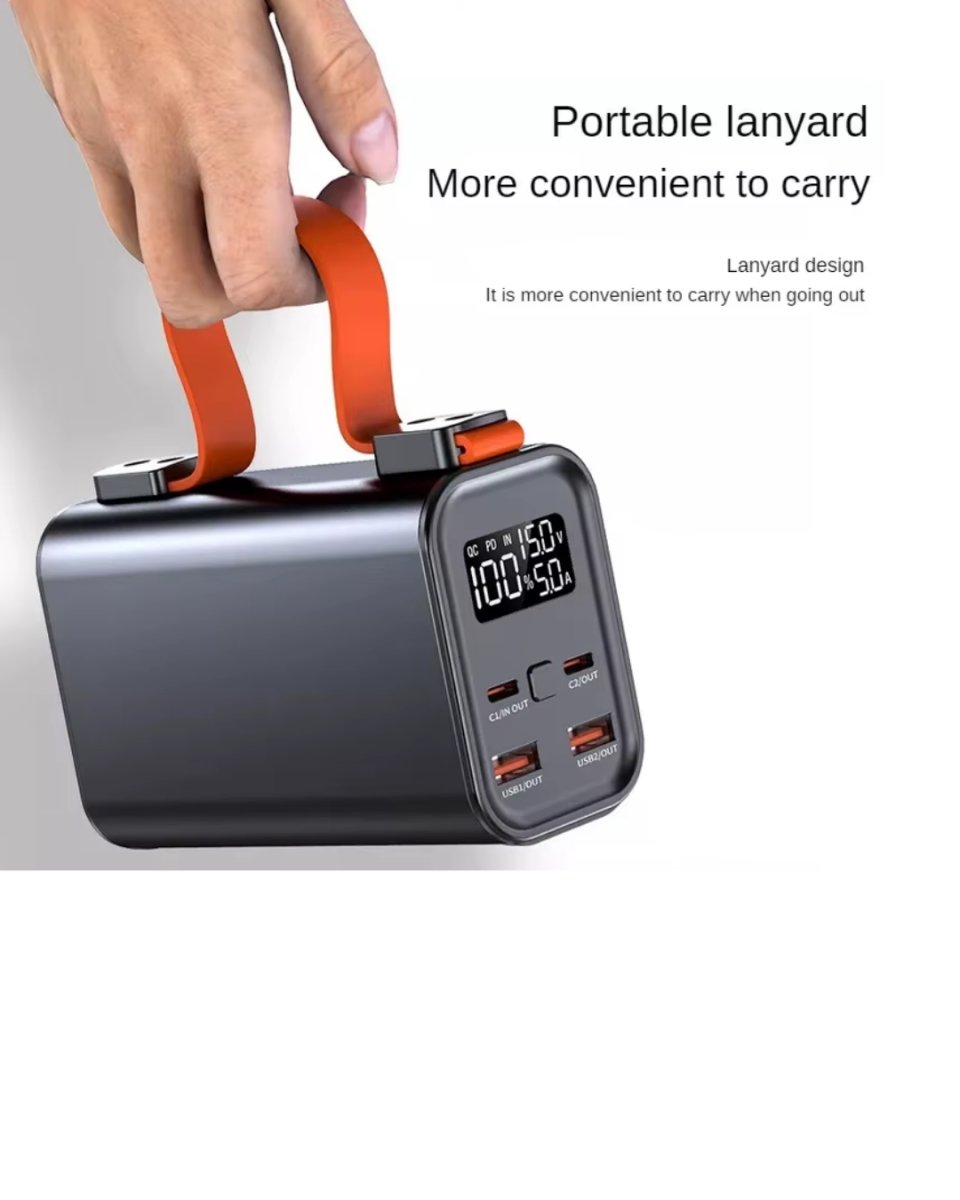 50000 mAh Güçlü Powerbank Dijital Göstergeli Çoklu USB Çıkışlı 50000 mAh Güçlü Powerbank Dijital Göstergeli Çoklu USB Çıkışlı