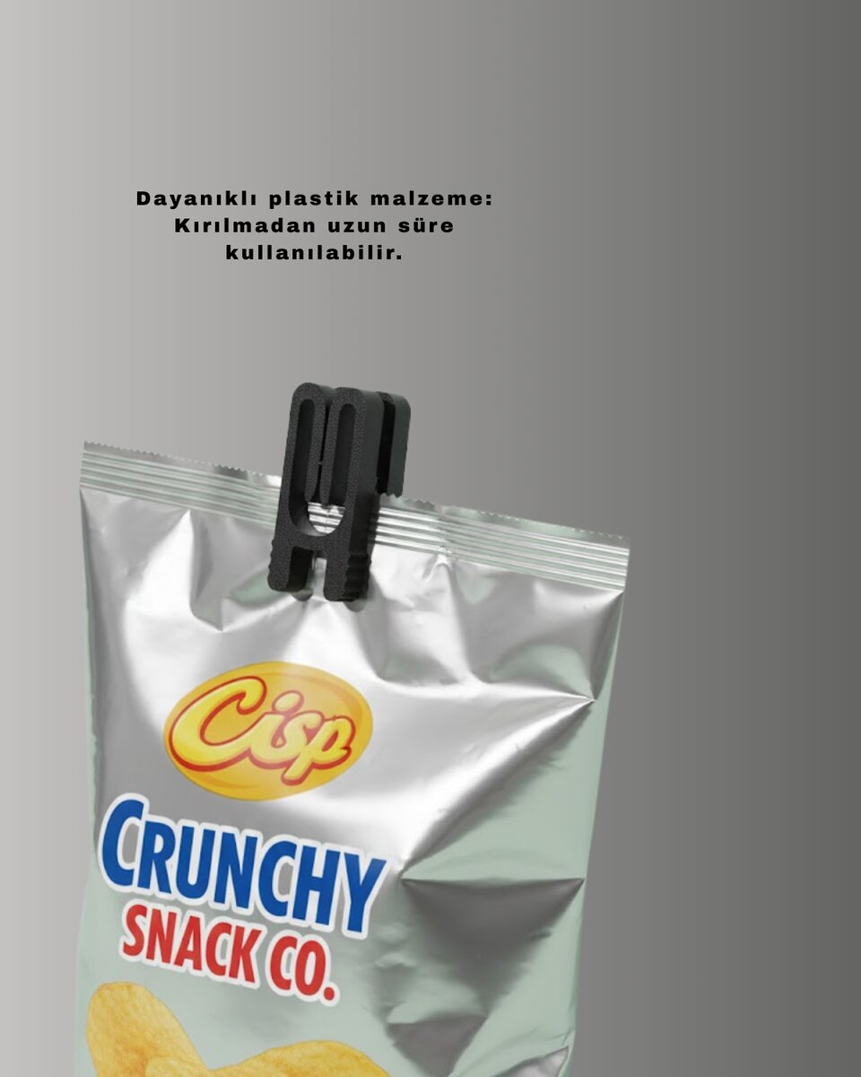 Gıda Saklama Mandalı Tazelik Koruyucu 10’lu Set Gıda Saklama Mandalı Tazelik Koruyucu 10’lu Set