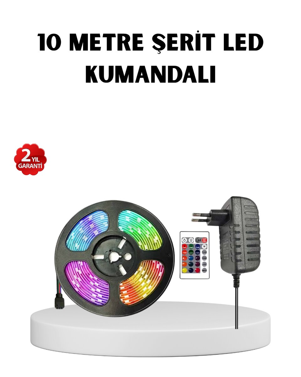 Renkli Smart LED Şerit – Suya Dayanıklı, Esnek, Enerji Tasarruflu Renkli Smart LED Şerit – Suya Dayanıklı, Esnek, Enerji Tasarruflu
