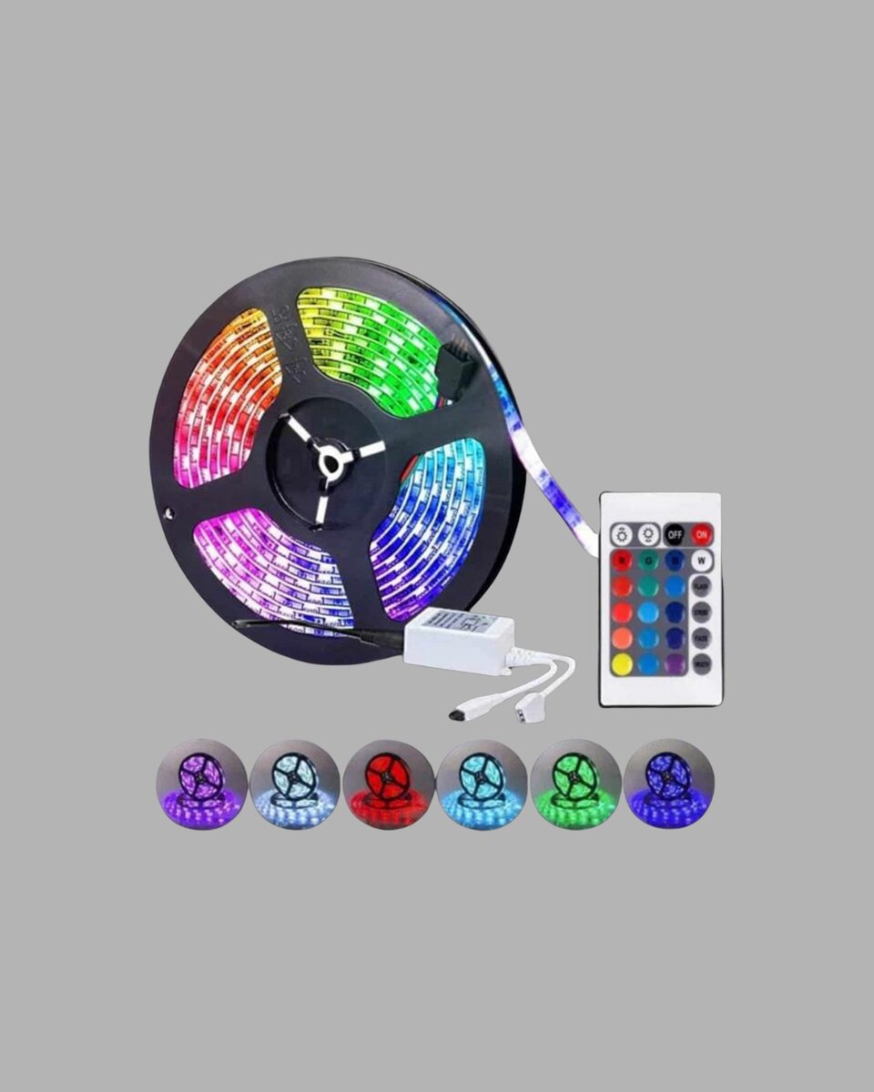 RGB Smart Şerit LED – TV Arkası ve Dekoratif Alanlar İçin Işık Şeridi RGB Smart Şerit LED – TV Arkası ve Dekoratif Alanlar İçin Işık Şeridi
