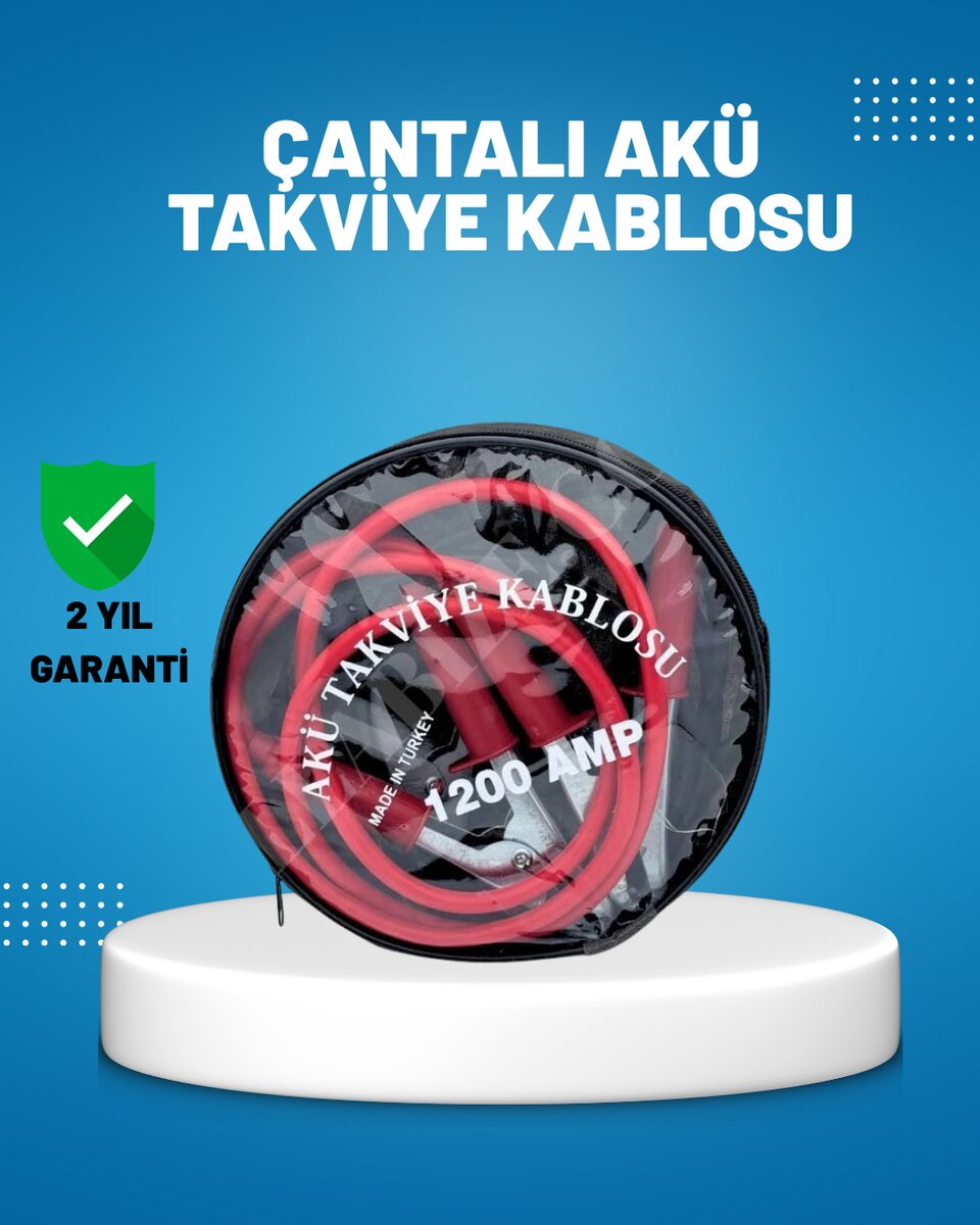 1200 Amper Akü Takviye Kablosu 2 Metre İzoleli Bakır Uçlu 1200 Amper Akü Takviye Kablosu 2 Metre İzoleli Bakır Uçlu
