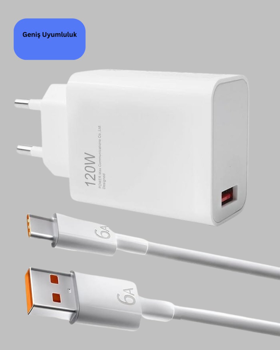 120 Watt Hızlı Şarj Adaptörü Samsung S20 S21 S22 S23 Uyumlu 120 Watt Hızlı Şarj Adaptörü Samsung S20 S21 S22 S23 Uyumlu
