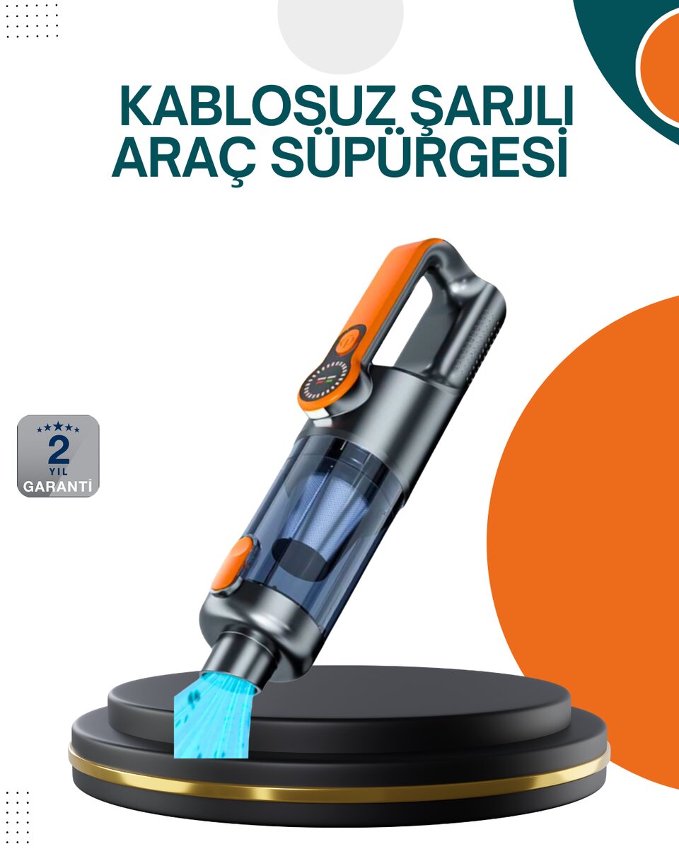 Kablosuz Vakumlu El Süpürgesi Güçlü Performans Çok Amaçlı Kablosuz Vakumlu El Süpürgesi Güçlü Performans Çok Amaçlı
