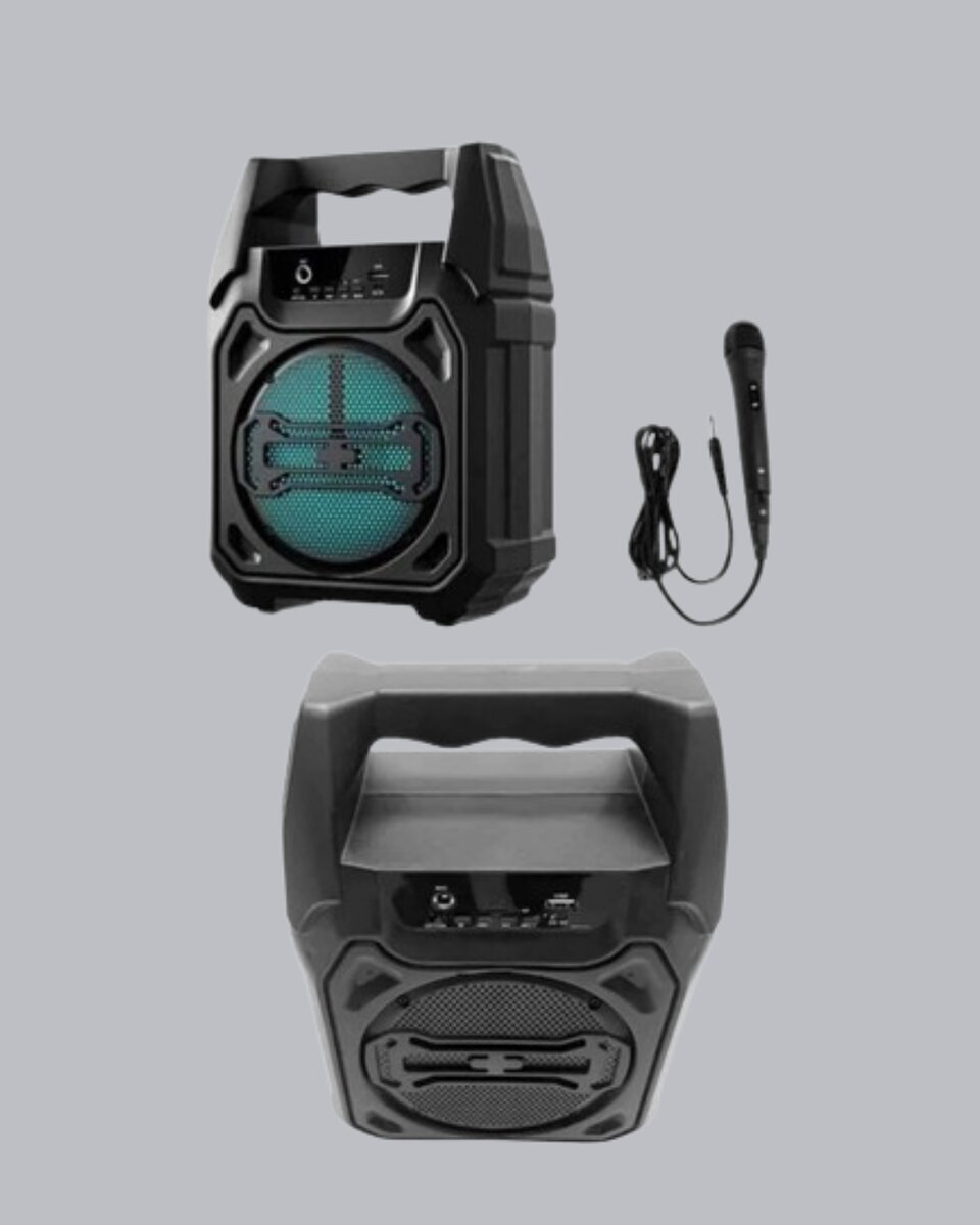 Taşınabilir Bluetooth Hoparlör – FM Radyo, USB, SD Kart ve TWS Özellikli Taşınabilir Bluetooth Hoparlör – FM Radyo, USB, SD Kart ve TWS Özellikli