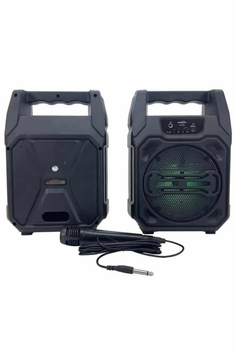 Karaoke Mikrofonlu Fm Radyolu Bluetooth Hoparlör Yüksek Ses Kaliteli Karaoke Mikrofonlu Fm Radyolu Bluetooth Hoparlör Yüksek Ses Kaliteli