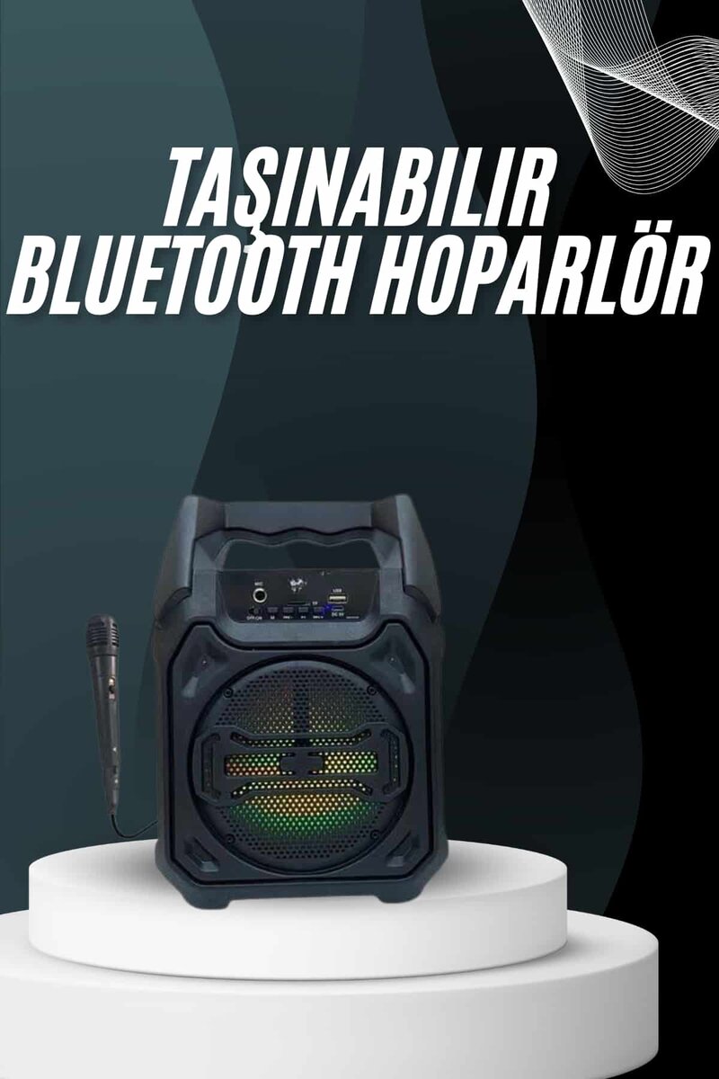 Yeni Nesil Bluetooth Hoparlör USB TF Kart Girişli Çoklu Bağlantı Yeni Nesil Bluetooth Hoparlör USB TF Kart Girişli Çoklu Bağlantı