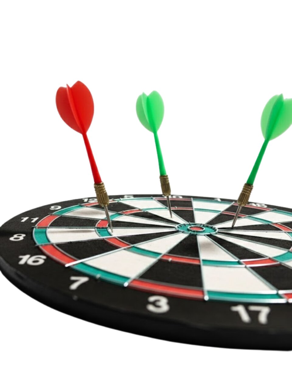 15 İnç Dart Tahtası Seti Dayanıklı Yapı 4 Metal Dart Oku 15 İnç Dart Tahtası Seti Dayanıklı Yapı 4 Metal Dart Oku