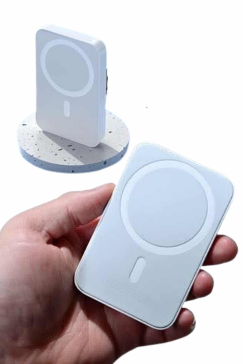 Kablosuz Magsafe Hızlı Şarj 5.000 mah Kablosuz Şarj Cihazı Kablosuz Magsafe Hızlı Şarj 5.000 mah Kablosuz Şarj Cihazı