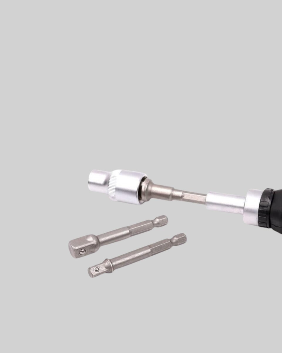 Ergonomik 16 Parça Bits Tornavida Uç ve Adaptör Seti Ergonomik 16 Parça Bits Tornavida Uç ve Adaptör Seti