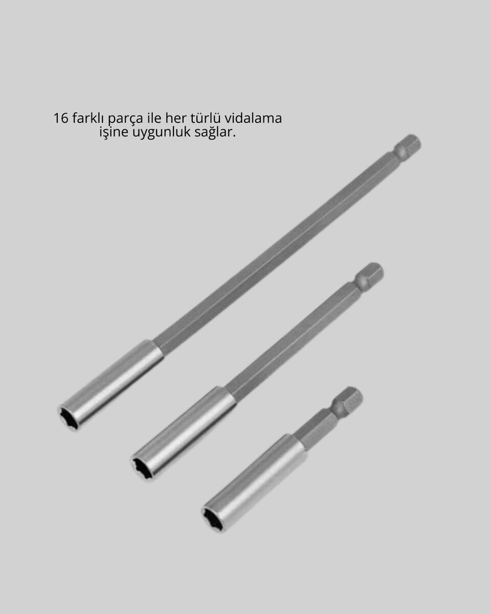16LI MATKAP UCU SETİ