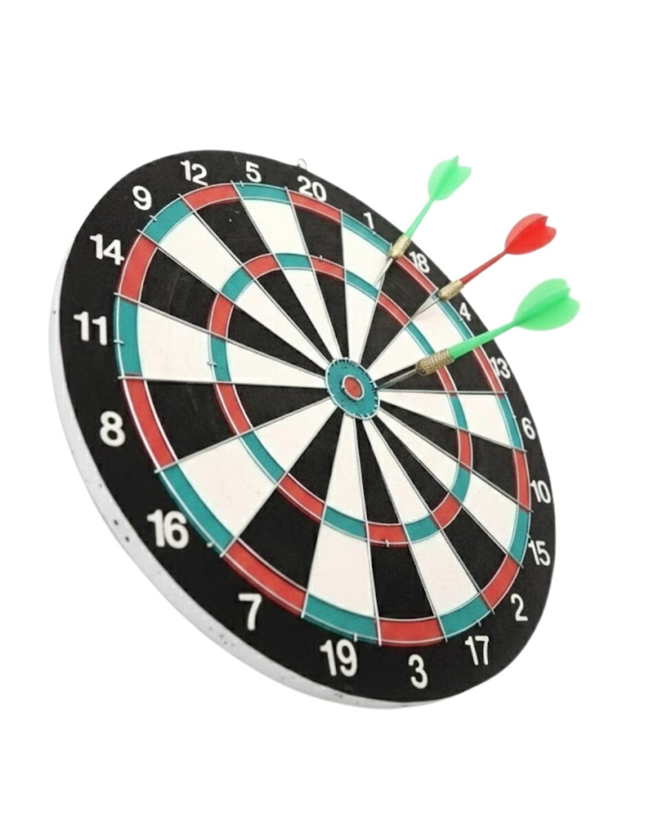 17 İnç Dart Tahtası 4 Metal Dart Oku 17 İnç Dart Tahtası 4 Metal Dart Oku