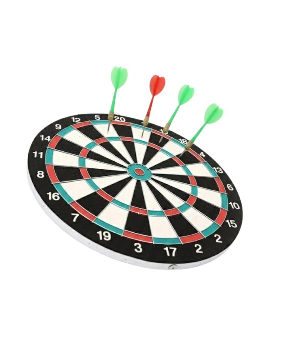 17 İnç Dart Tahtası 4 Metal Dart Oku 17 İnç Dart Tahtası 4 Metal Dart Oku