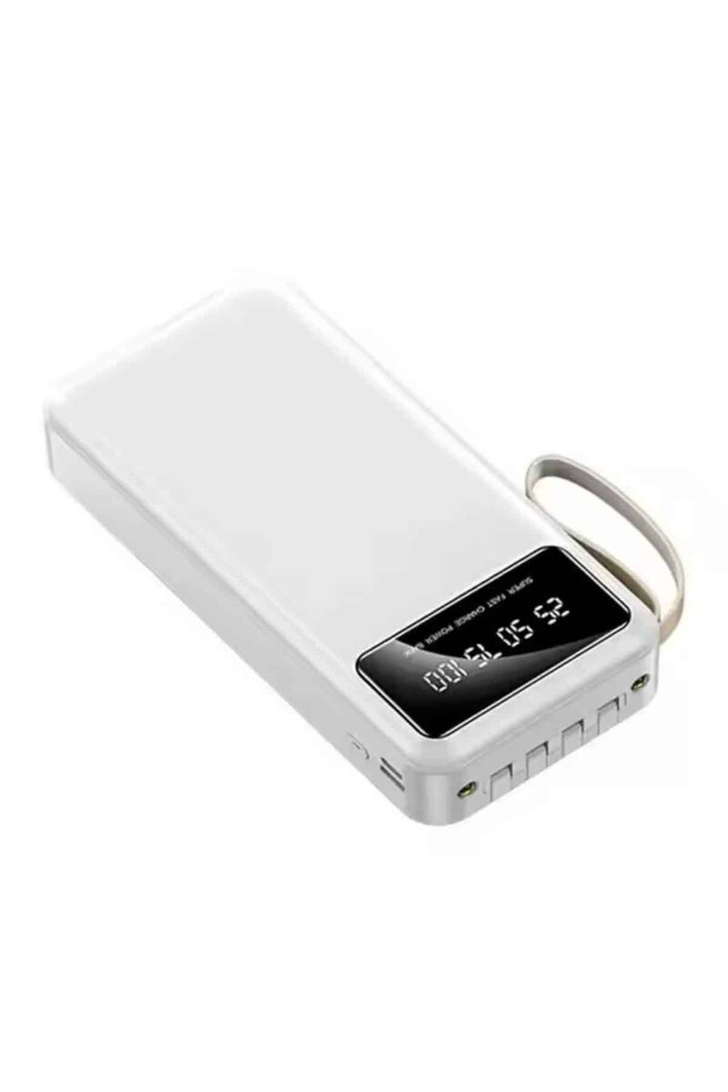 Hızlı Şarj Özellikli 20.000 Mah Dijital Göstergeli USB Girişli Android ve İOS Uyumlu Powerbank Hızlı Şarj Özellikli 20.000 Mah Dijital Göstergeli USB Girişli Android ve İOS Uyumlu Powerbank