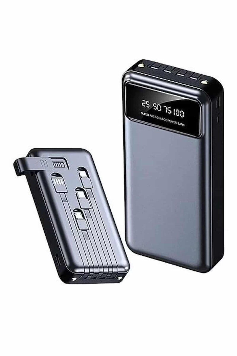 Powerbank 20.000 MAH Hızlı Şarj Özellikli Taşınabilir USB Girişli Powerbank 20.000 MAH Hızlı Şarj Özellikli Taşınabilir USB Girişli