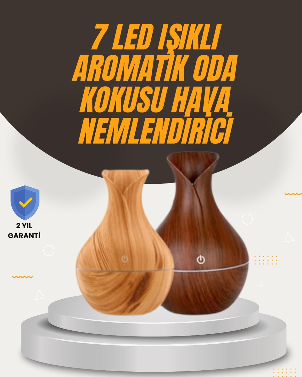 Aromaterapi Özellikli Ultrasonik Taşınabilir Oda ve Ofis Nemlendirici Aromaterapi Özellikli Ultrasonik Taşınabilir Oda ve Ofis Nemlendirici