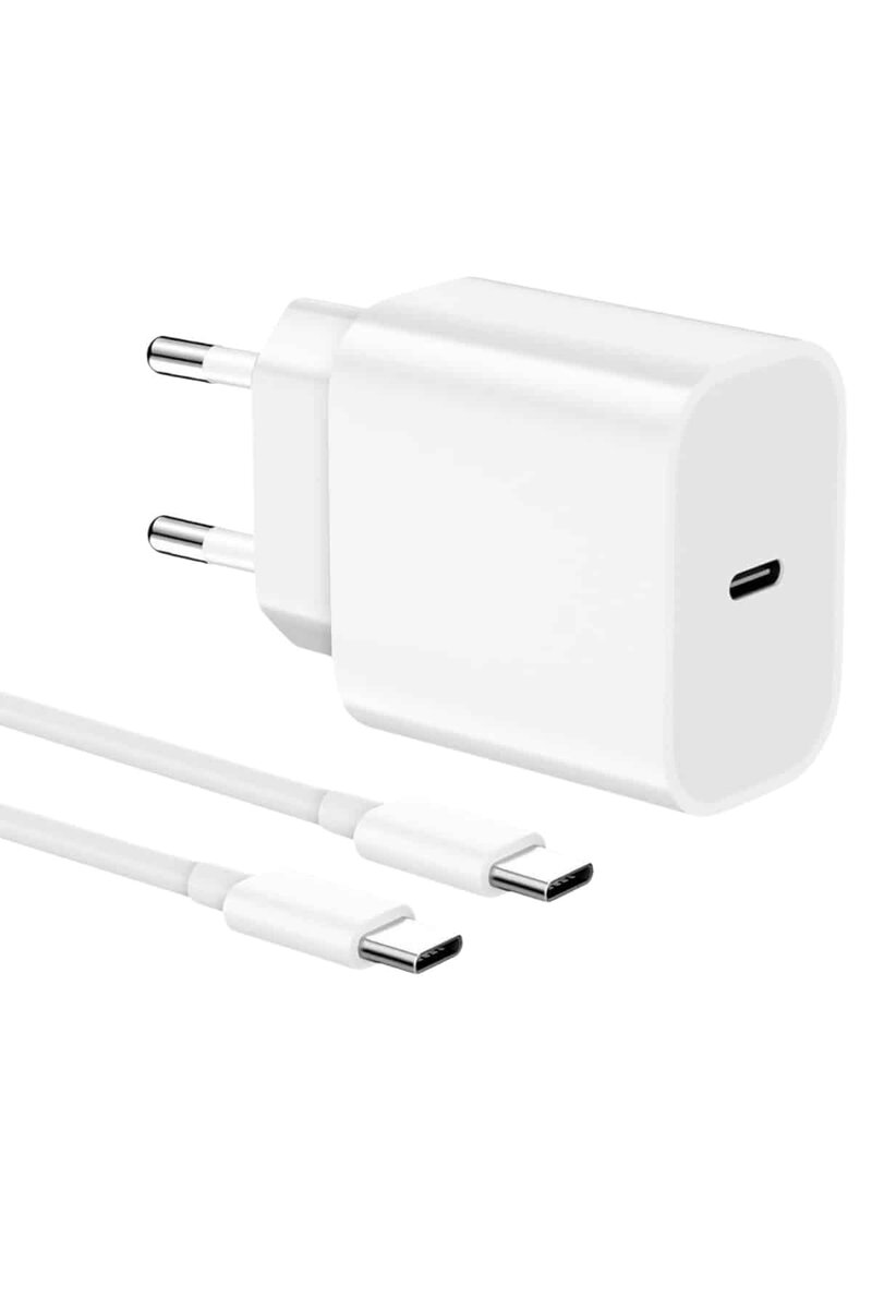 15/Pro/Pro Max 20W İOS Uyumlu Hızlı Şarj Aleti Adaptörlü Beyaz 15/Pro/Pro Max 20W İOS Uyumlu Hızlı Şarj Aleti Adaptörlü Beyaz