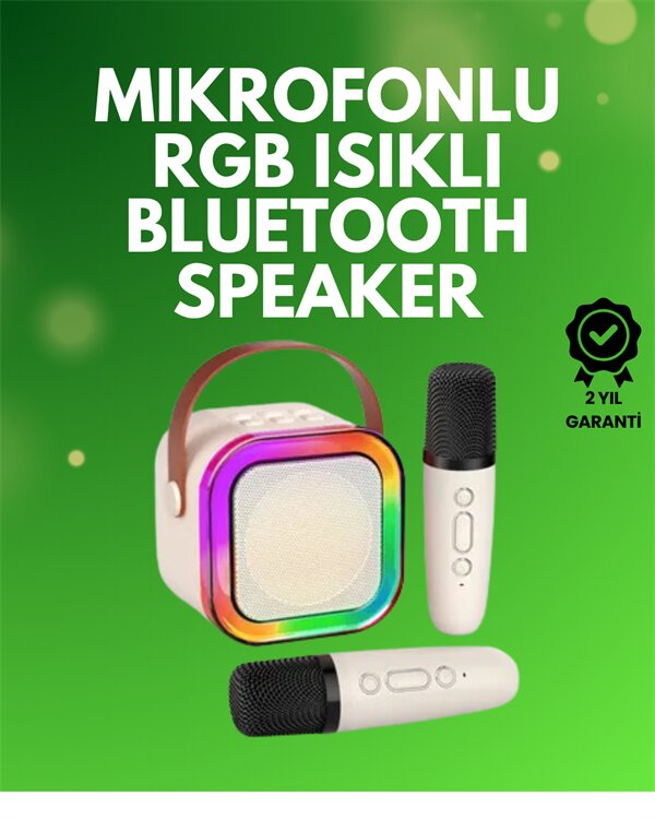 Taşınabilir Bluetooth Karaoke Sistemi – Geniş Pil Kapasitesi Taşınabilir Bluetooth Karaoke Sistemi – Geniş Pil Kapasitesi