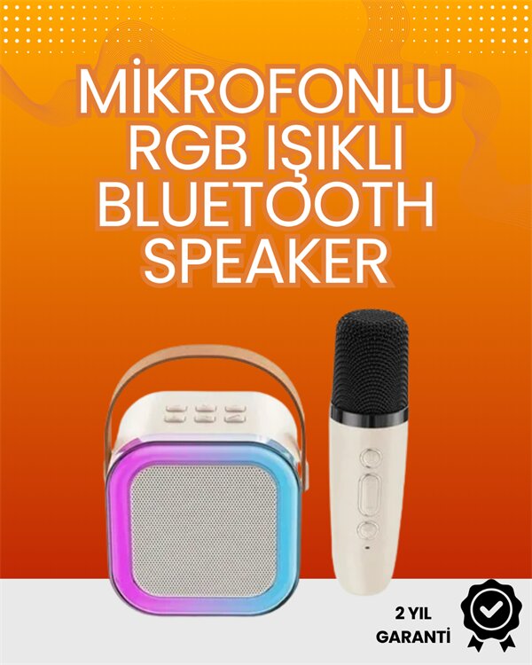 Yüksek Performanslı Kablosuz Karaoke Hoparlör Yüksek Performanslı Kablosuz Karaoke Hoparlör