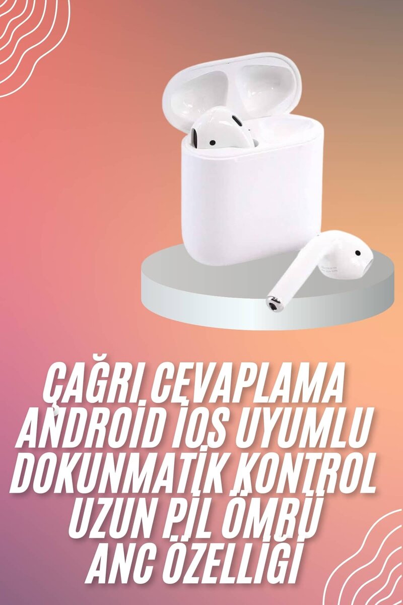 Yeni Nesil Dokunmatik Kontrol Çağrı Cevaplayabilen Kablosuz Bluetooth Kulaklık Yeni Nesil Dokunmatik Kontrol Çağrı Cevaplayabilen Kablosuz Bluetooth Kulaklık