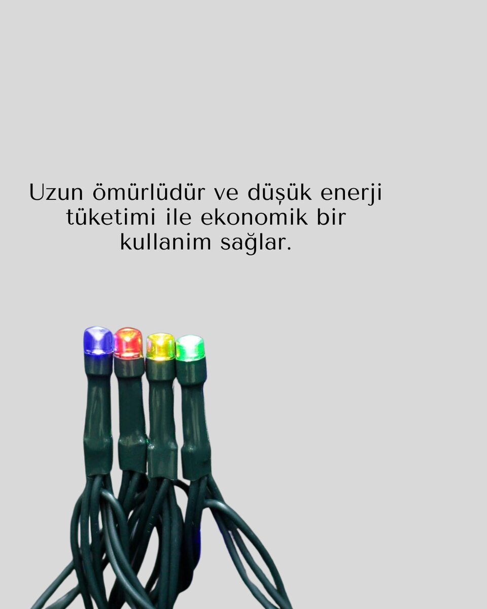 Su Geçirmez Pil Çalışan LED Perde Işık – İç ve Dış Mekan