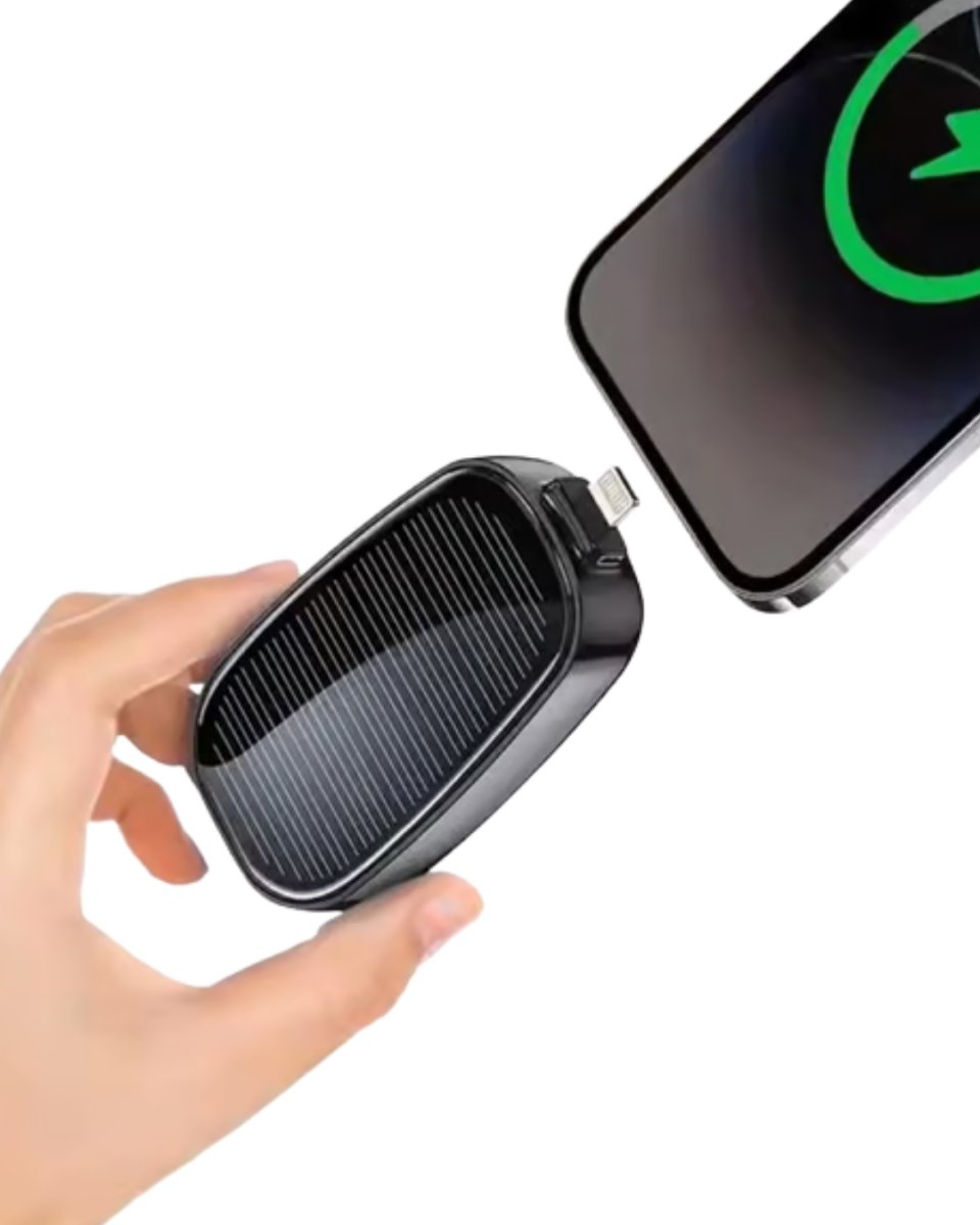 Solar Şarjlı Powerbank Acil Durum İçin Hafif ve Kompakt Solar Şarjlı Powerbank Acil Durum İçin Hafif ve Kompakt